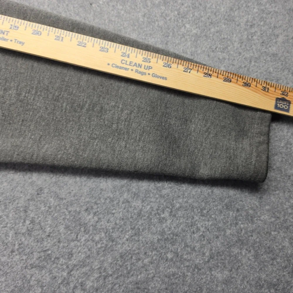 The North Face Mens Full Zip Grid Fleece Jacket Gray L Mock Neck Pockets